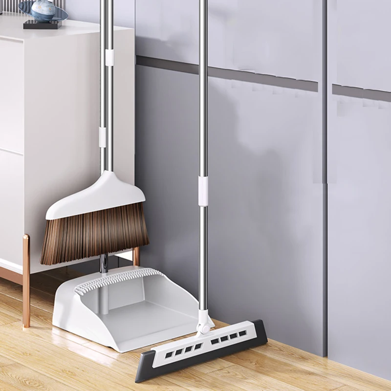 

Practicality Rotatable Broom and Dustpan Foldable Multifunction Squeegee Magic Broom Combination Haushaltsartikel House Utensils