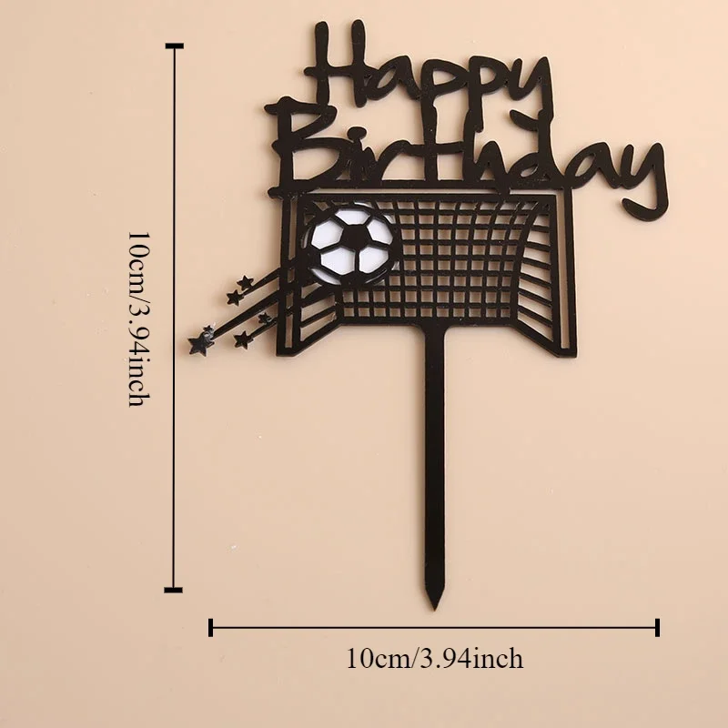 

Футбольный акриловый топпер для торта Wangchao Craft