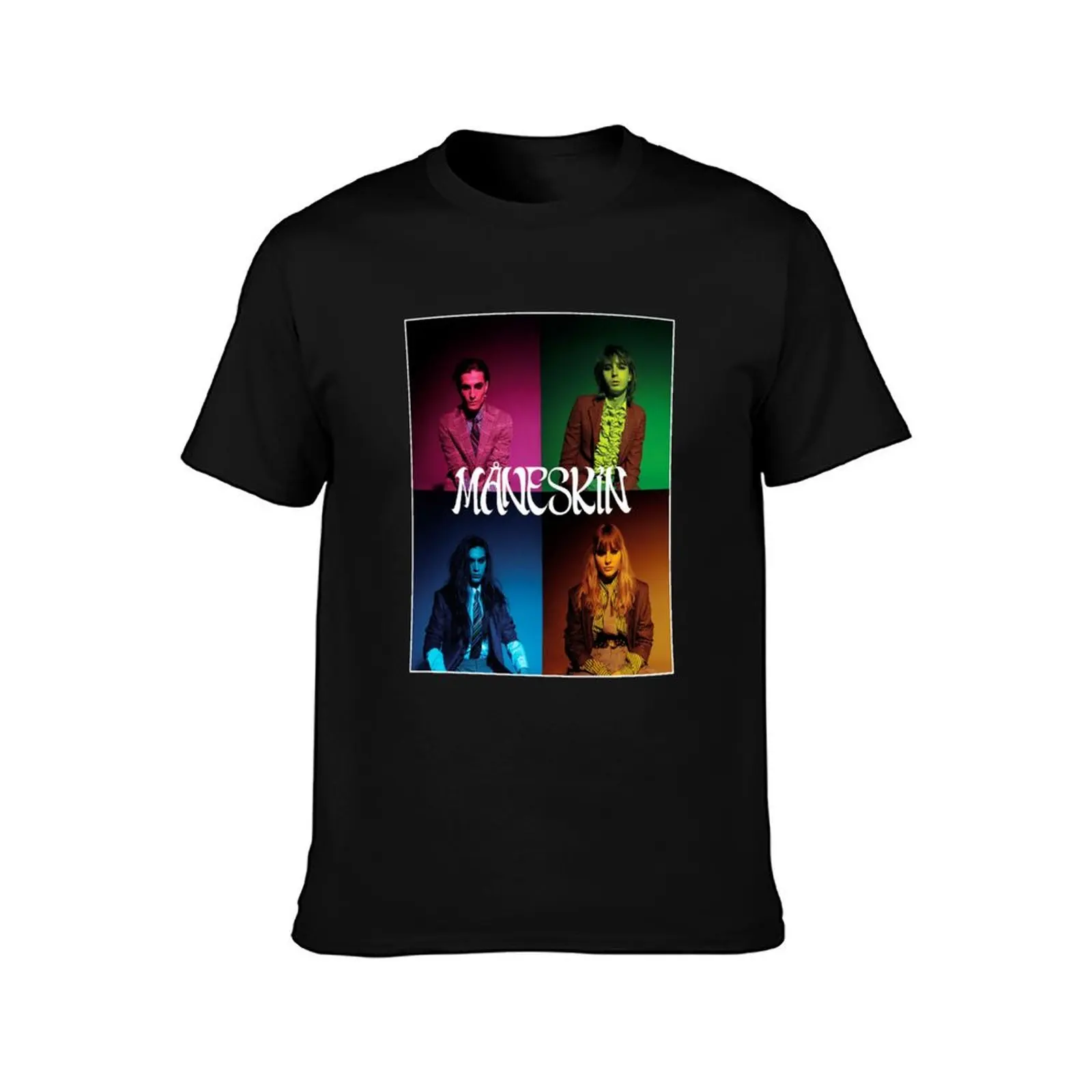 Футболка MANESKIN M?neskin 4 комплект спортивных мужских футболок больших размеров