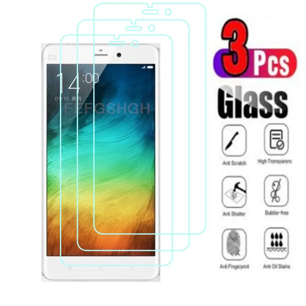 

3Pcs 9H Protective Tempered Glass For Xiaomi Mi Note 5.7" Note1 Screen Protector Protection Cover Film