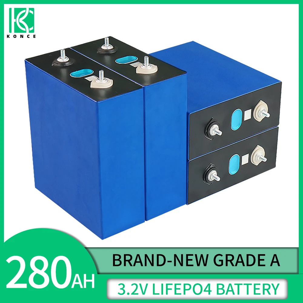 

Аккумуляторная батарея Lifepo4 с глубоким циклом, 3,2 в, а/ч, 12 В, 24 В, 48 в, а/ч, аккумуляторная батарея для RV, система солнечного хранения без НАЛОГА
