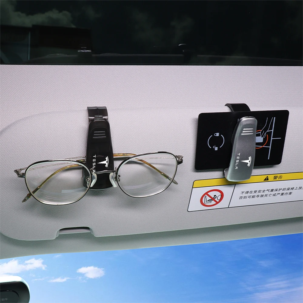 1/2 шт. автомобильные аксессуары солнцезащитный козырек очки зажим для карт
