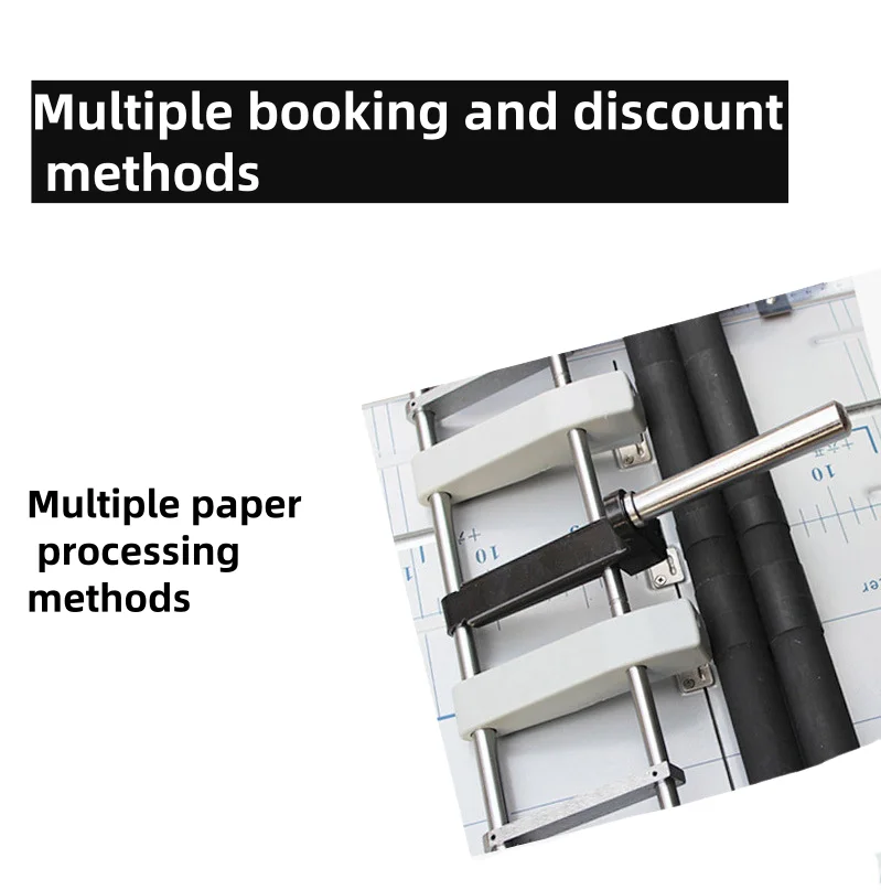 Desktop Paper Booklet Stapler Folding Machine Making Factory Price