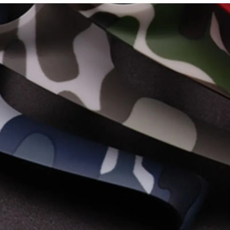 

Camouflage Colors Handle Middle Housing Shell for PS5 Gamepad Decorative Strip Skin Case Cover Replacement for DualSense