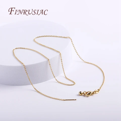 Цепи из латуни с золотым покрытием FINRUSIAC