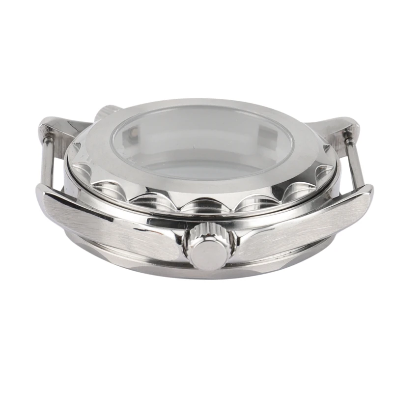 43.5Mm Blue 316L Stainless Steel Case For ETA 2836 Pearl 2813 Switzerland ETA2824-1/2824-2 Seagull 2824