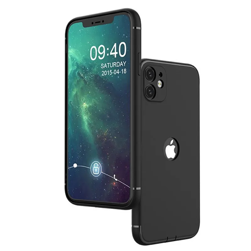 

Ультратонкий силиконовый чехол для iPhone 13 12 11 Pro MAX Mini X XS XR 6 6S 7 8 Plus, мягкий матовый чехол для телефона из ТПУ карамельных цветов