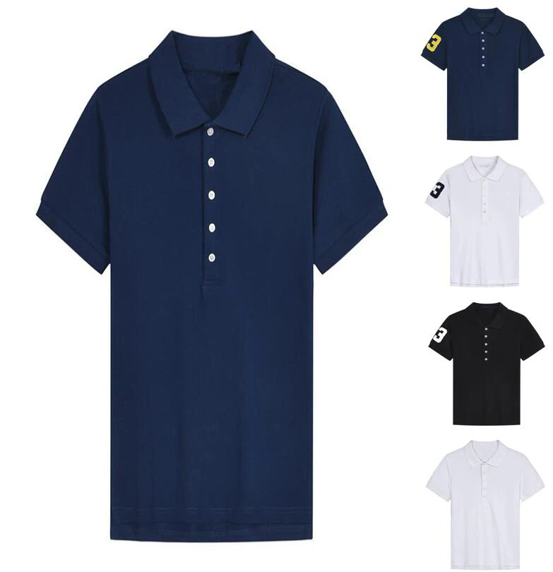 

2022 New Summer Women's Fashion Malaysia, Pony Logo Lapel Short Sleeves Business Casual POLO Shirts