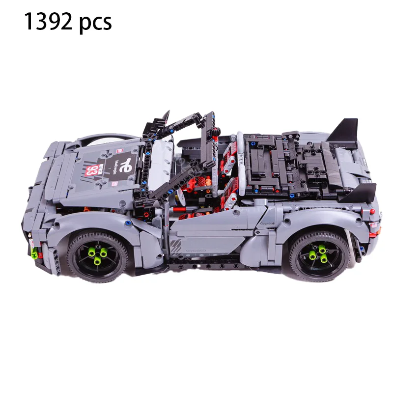 НОВЫЙ Технический конструктор MOC: Спортивный гоночный автомобиль-трансформер, модель 42156, для самостоятельной сборки, детская игрушка, подарок на день рождения (art.: 3920d9b52dfd6) - 3920d9b52dfd6