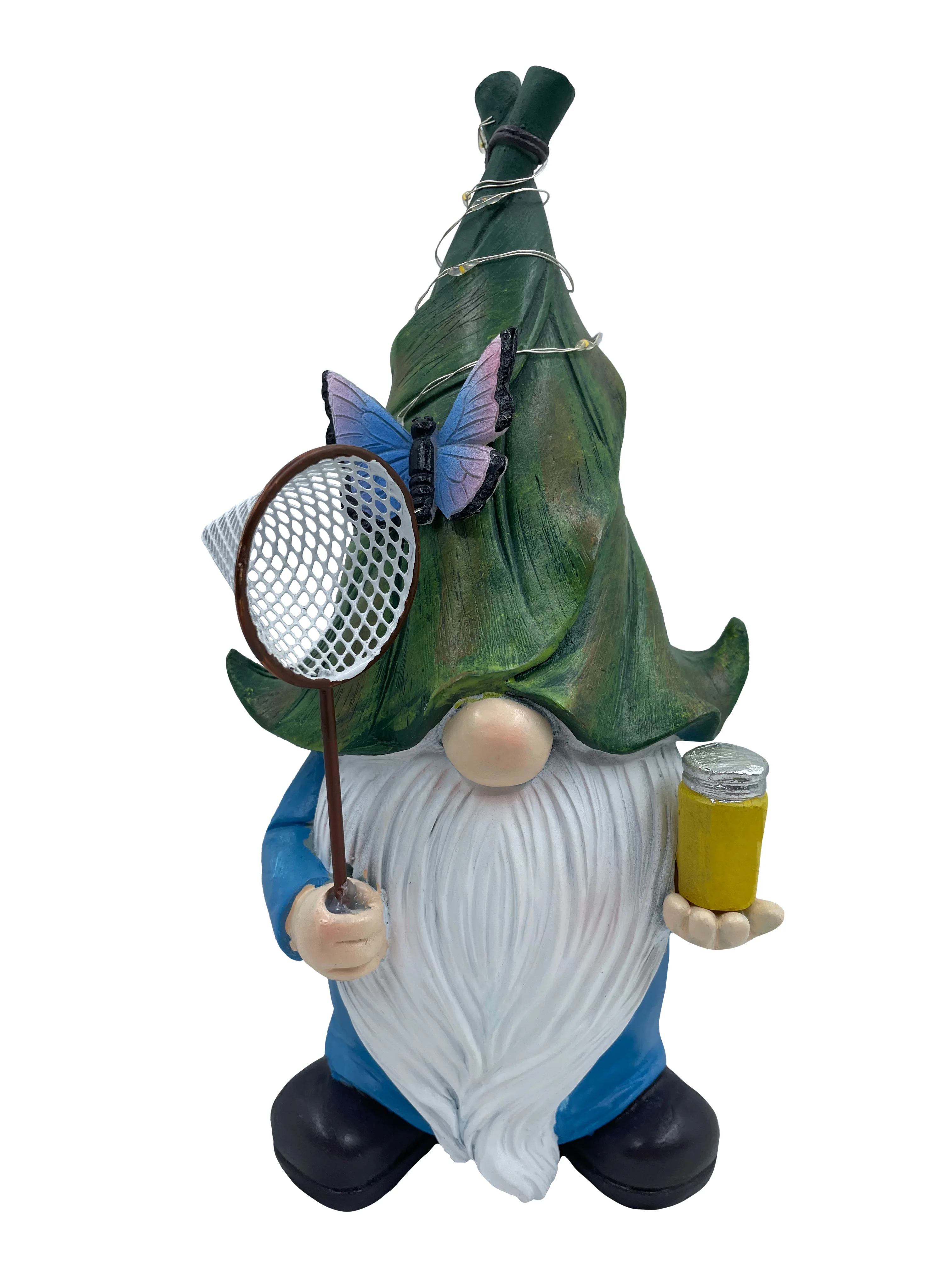 

Садовый гном со светом