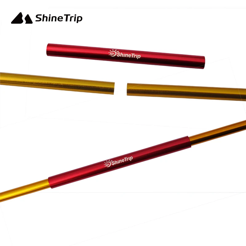 

5PC Aluminum Alloy Tent Pole Repair Tube Single Rod Mending Pipe Suitable Below 8.5mm Tent Accessories