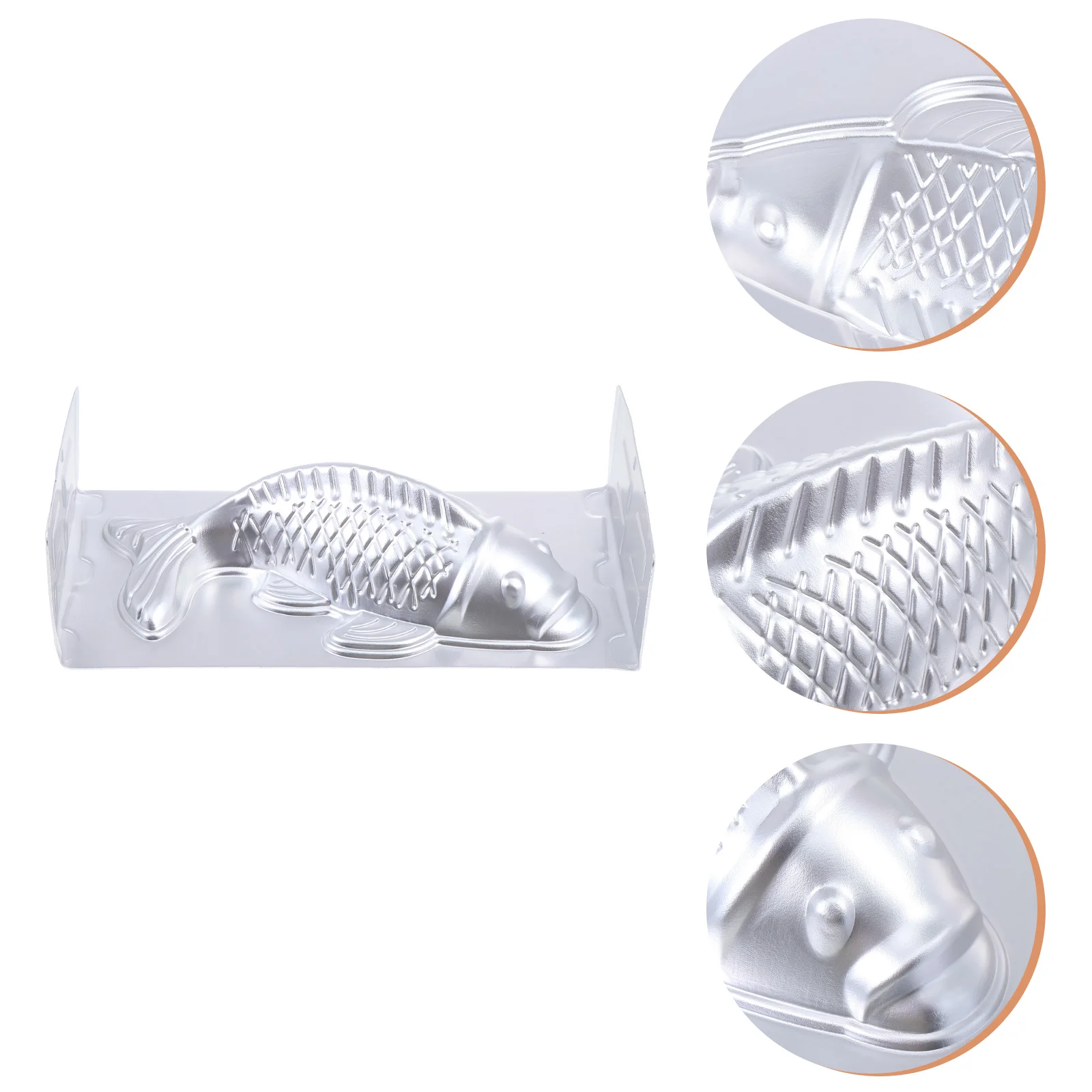 

Mold Cake Moldsaluminum Cookie Baking Pan 3D Fondant Resin Metal Carp Goldfishdessert Silicone Rice Animal Mouldpans Christmas