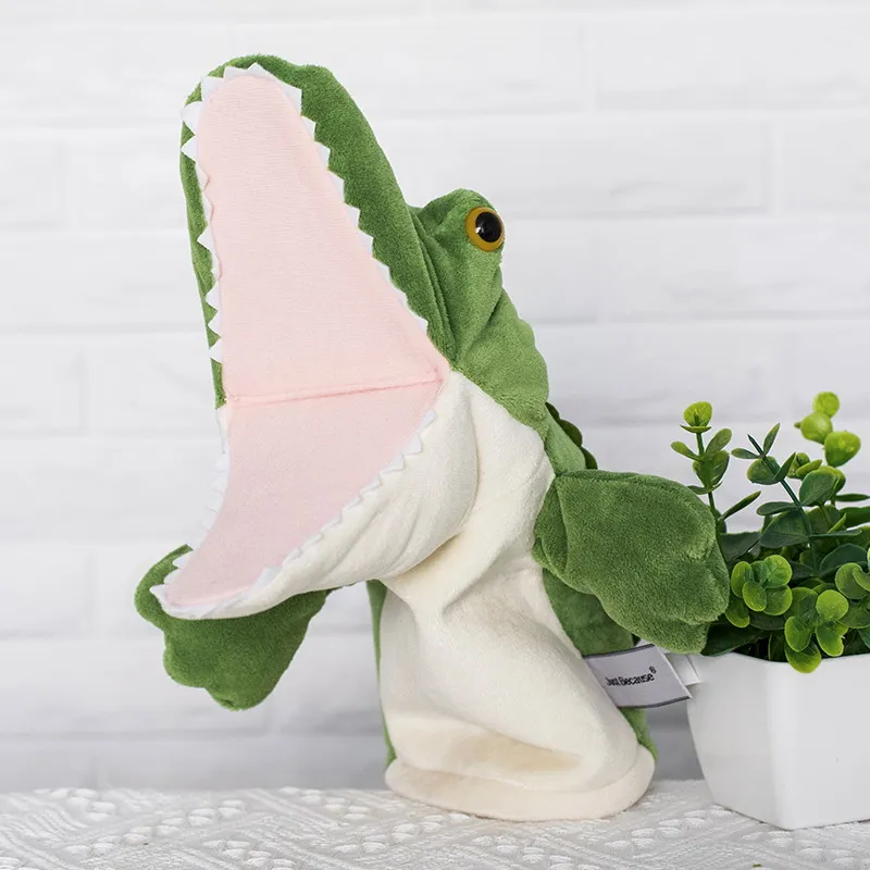 Плюшевые животные крокодил ручная кукла-кукла куклы для игр подарки детей 28 см |