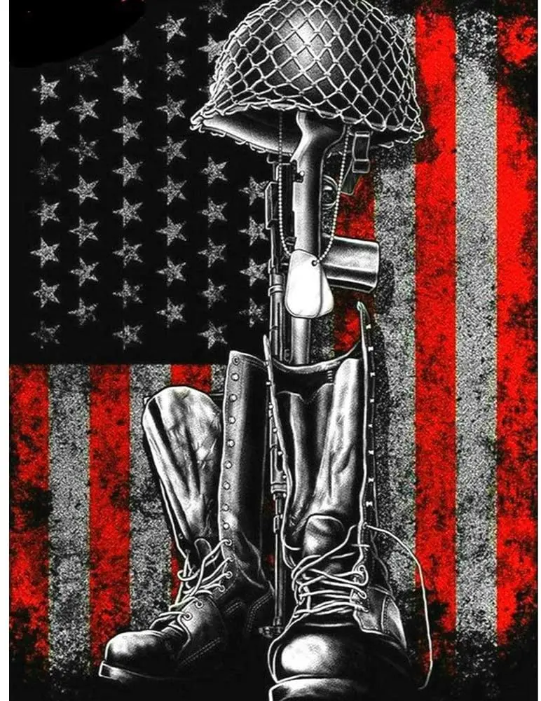 

Diamond Painting Flag, Diamond Painting Kits, Diamond Art Patriotic,Diamond Painting for Adults, Perfect for Home Wall Decor