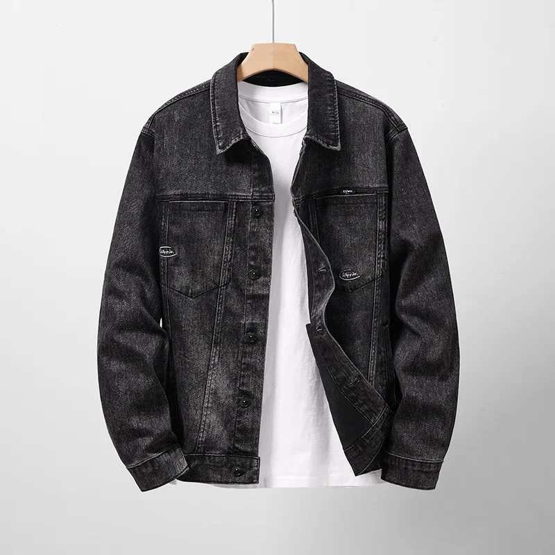 Новое поступление осенне-зимняя черная серая мужская эластичная простая