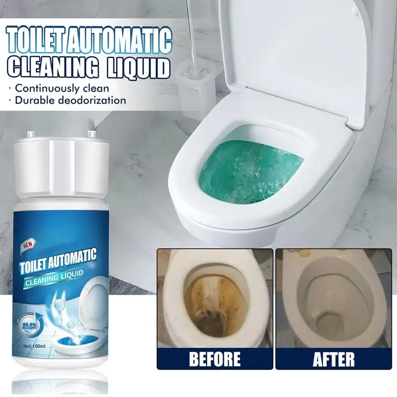 

Toilet Cleaning Liquid Refreshing and Gentle Bathroom Cleaning Liquid Limescale Prevention Cleaner for Countertop accessories