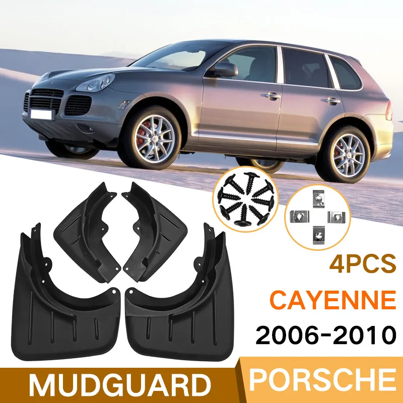

Mud Flaps For Porsche Cayenne 2006-2021 Macan 2014 MudFlaps Front Rear Fender Car Accessories