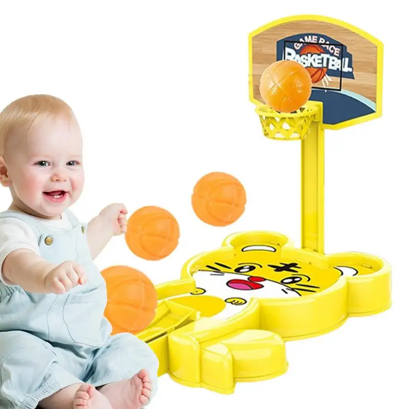 

Table Top Basketball Game Bouncing And Catapulting Fun Finger Toys For Kids Improve Fine Motor Skills Basketball Hoop Desktop