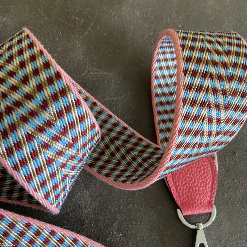 Custom Bag Strap The Latest Fashion Evelyn Bag Wide Canvas Strap Webbing Original Leather Bag Strap