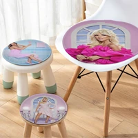 selling sunset art dining chair cushion circular decoration seat for office desk cushion pads