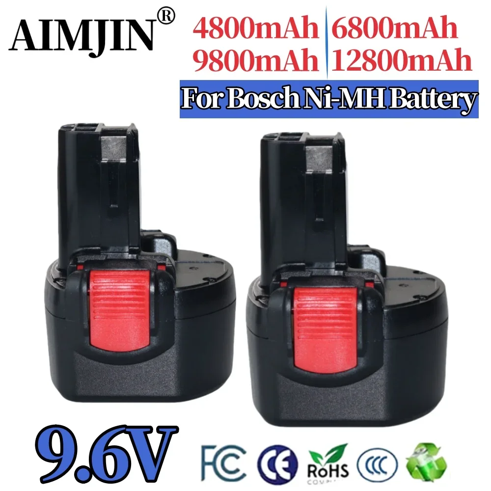 Для Bosch 9 6 V 6800mAh Сменный никель-металлогидридный аккумулятор Battery PSR 960 BAT048 BAT100 BAT119