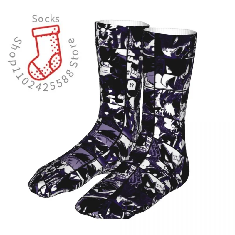 

Fashion Socks Men's Women's Harajuku Boku No My Hero Academia Socks Fumikage Anime Graphic Sock Four-season universal