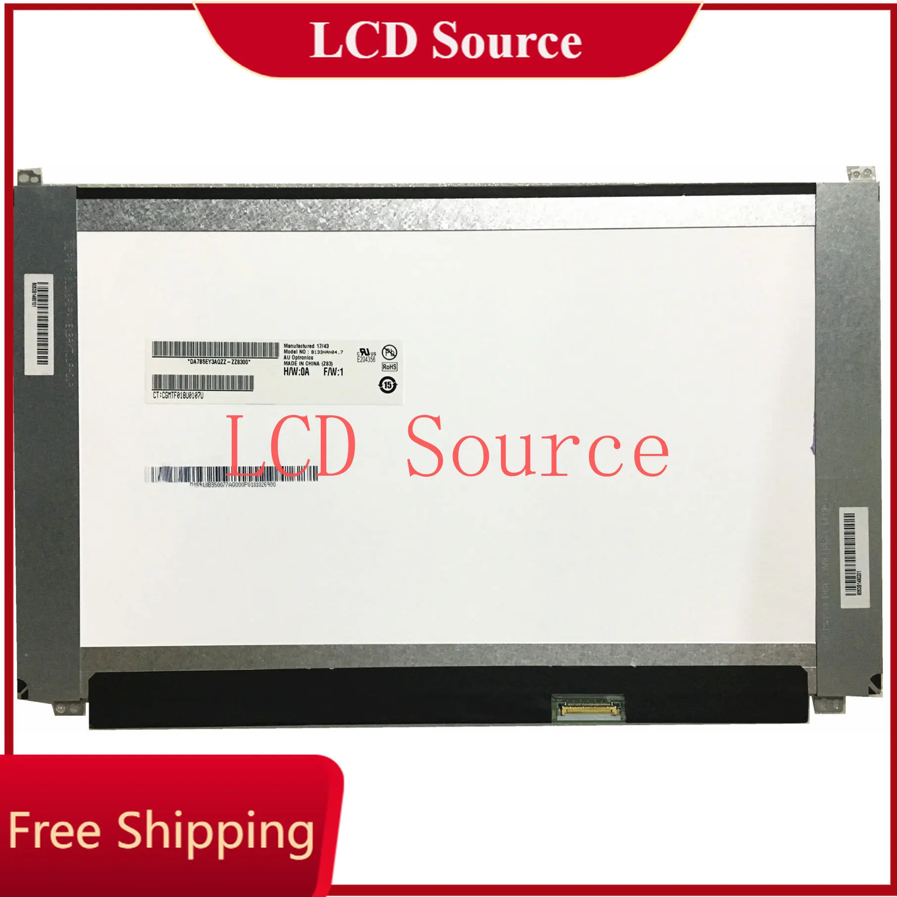 

B133HAN04.7 B133HAN04.2 B133HAN04.4 13.3'' inch 1920*1080 EDP 30pin IPS LED LCD Laptop Lcd Screen