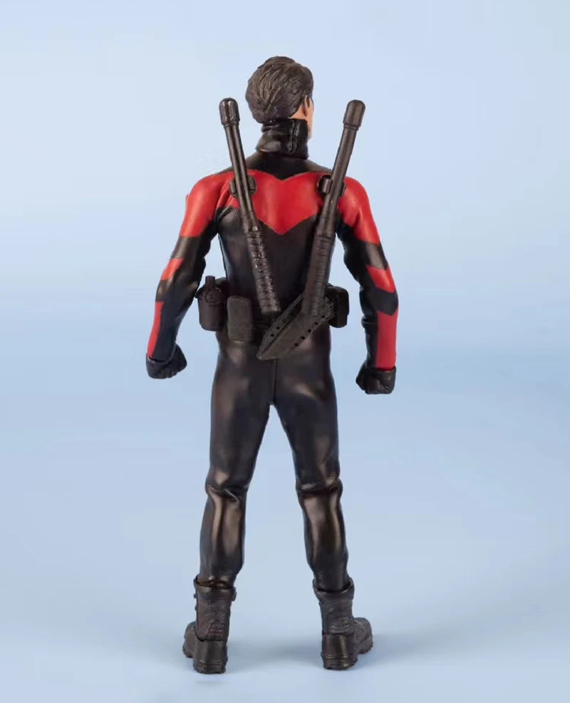 1/12 модное боди супергероя сине-красное оружие аксессуары на талию для 6-дюймовых