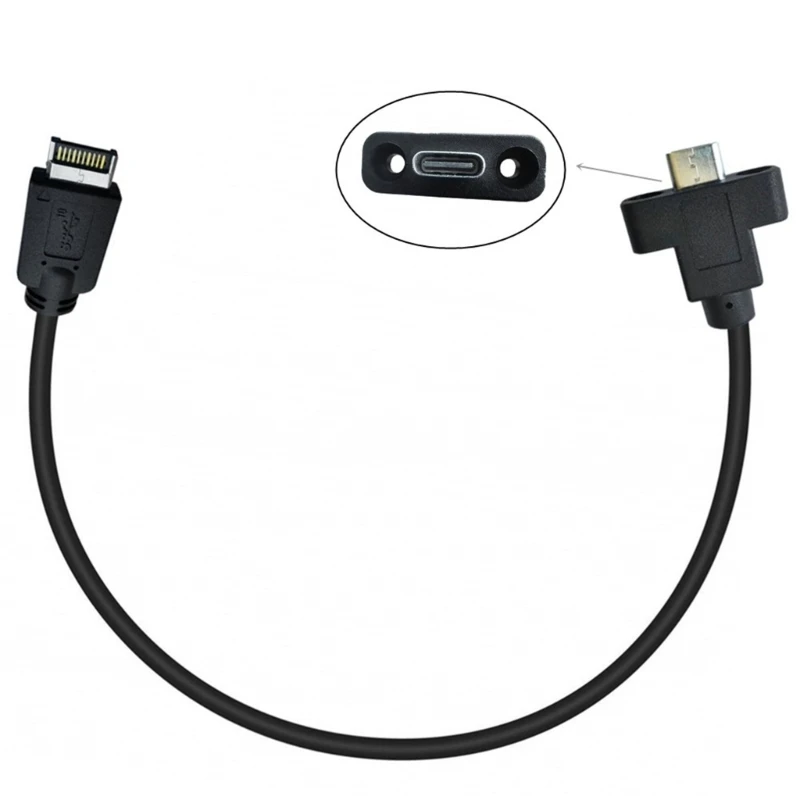 Разъем передней панели USB 3.1 для удлинительного провода гнездового разъема типа C