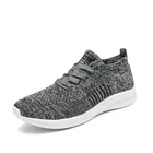 Мужская повседневная обувь, дышащие мужские носки, модель 2022 года, мужские сетчатые кроссовки на шнуровке для улицы и прогулок, новинка, большой размер 46, лето