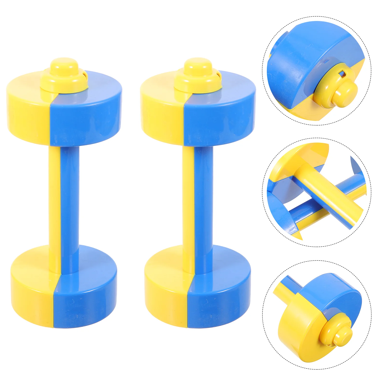 

1 Pair Dumbbells Kids Hand Dumbbells Gym Exercise Barbell Excercise for Kindergarten School