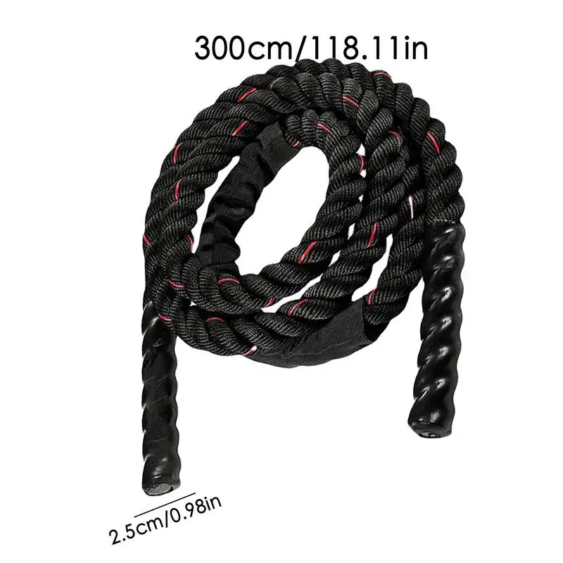 Тяжелая скакалка Тяжелые боевые скакалки для упражнений взрослых Скакалка с