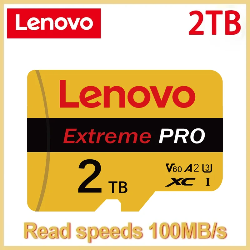 Карта памяти Lenovo Micro TF SD класс 10 100% ГБ 512 256 до 128 Мб/с