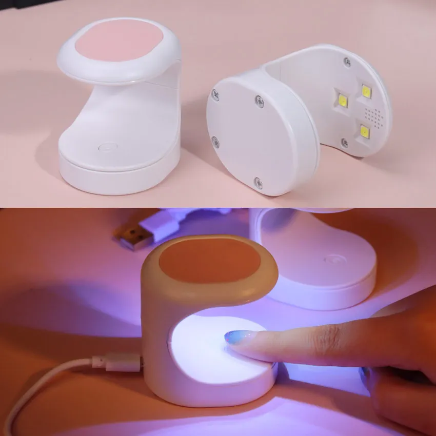 

1PC Mini Nail Dryer Single Finger Nails Art Tool Nail Dryer LED UV Lamp Gel Curing Nail Lamp Manicure Tools