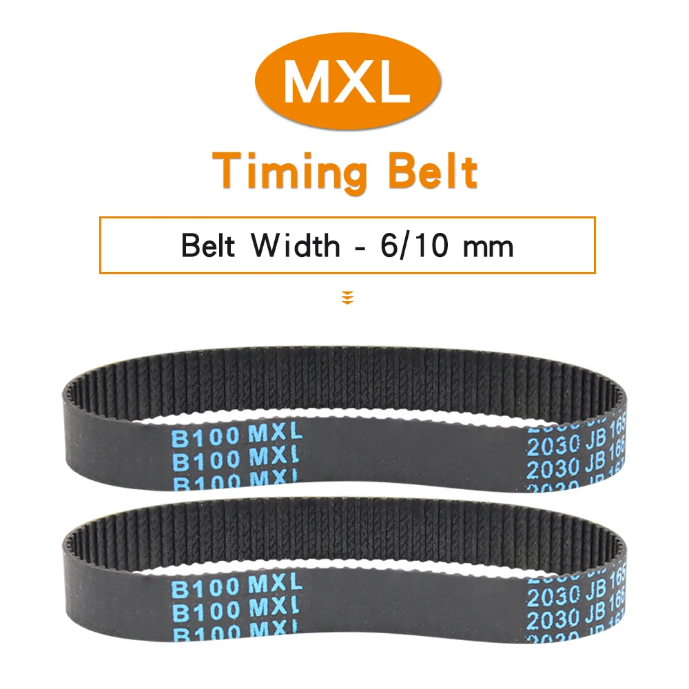 1 Piece Timing Belt 76MXL/76.8MXL/77MXL/78MXL/79.2MXL/80MXL/80.8MXL/81MXL/82MXL/83MXL/84MXL Teeth Pitch 2.032mm  Belt Width 6/10