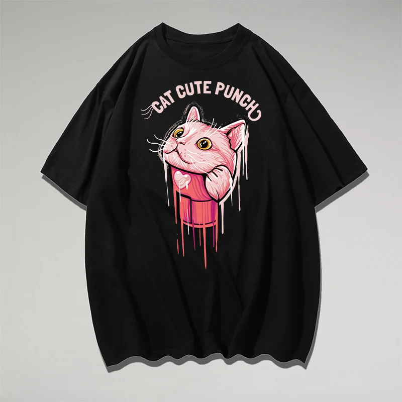 

Letter Graffiti New Arrivals Boys Punk Camiseta Party Clothes Casual Tour Male Blusa