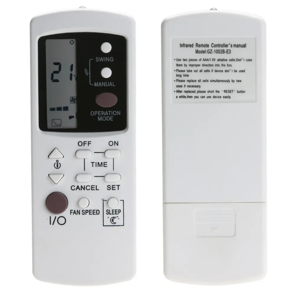 

Air Conditioning Remote Control for Galanz GZ-1002A-E3 GZ-1002B-E1 GZ-1002B-E3 GZ01-BEJ0-000 air Conditioner