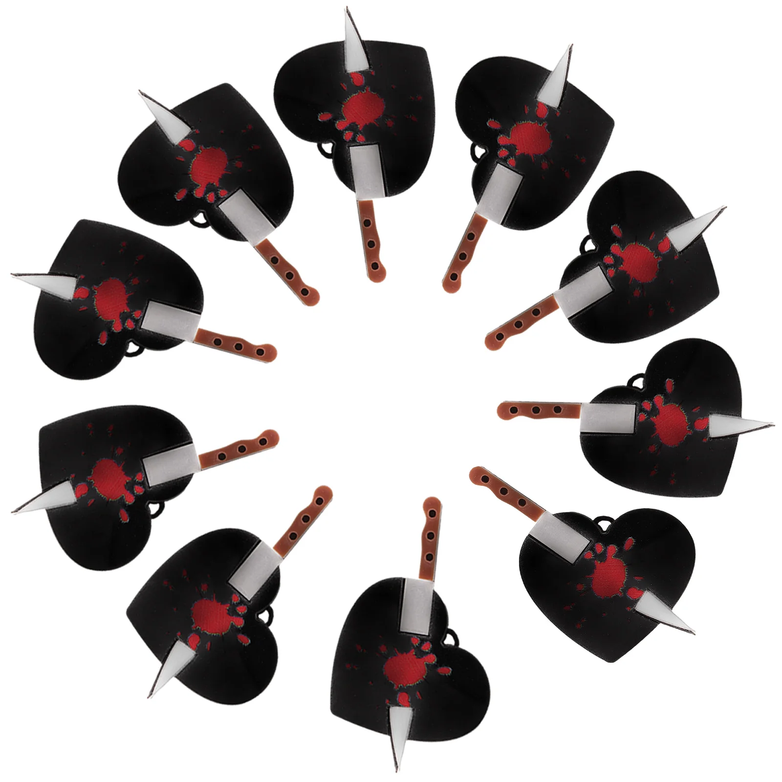 

10 шт., акриловые подвески для браслетов