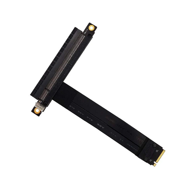 

M.2 NGFF Nvme Key M к Pcie 3,0 X16 Удлинительный кабель Nvme к Pcie X16 (90 градусов PCI-E слот)