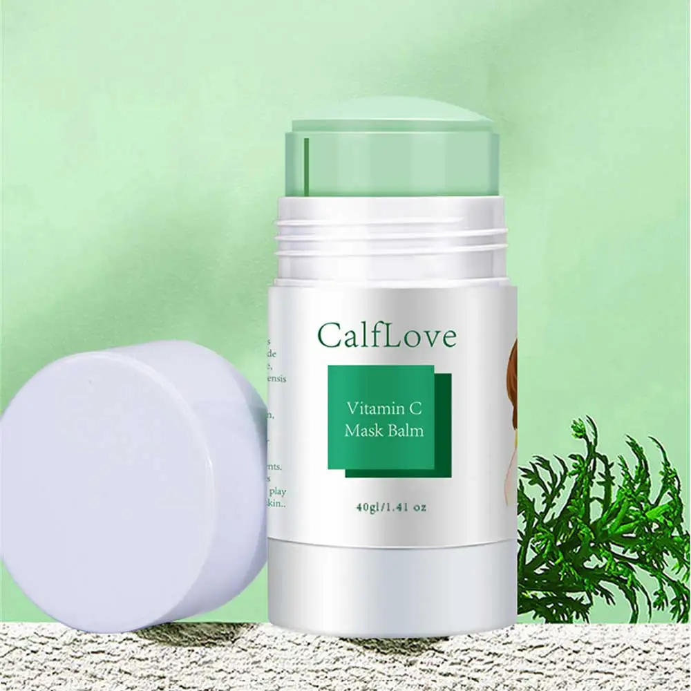 

Green Tea Peach Solid Mask Deep Cleansing Remove Blackhead Face Mask Whitening Moisturizing Oil Control Anti-acne Skin Care