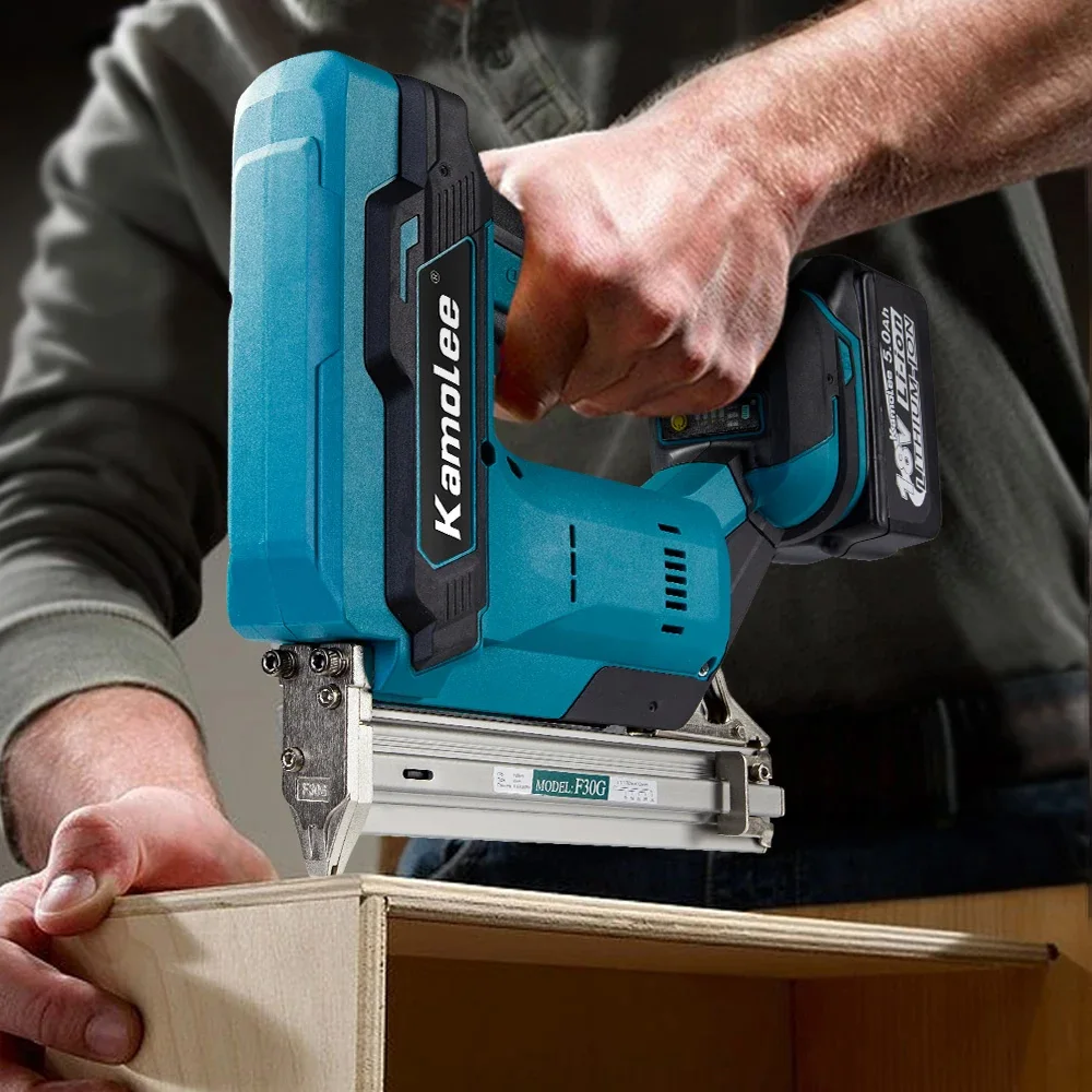 Электрический гвоздезабивной пистолет Kamolee бесщеточный степлер инструмент для