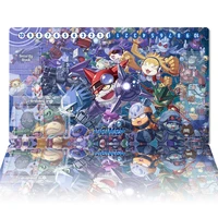 Digimon Playmat Monsters DTCG CCG Board Game Card Game Mat Anime Mouse Pad Custom Duel Desk Mat Gaming Accessories Zone Free Bag