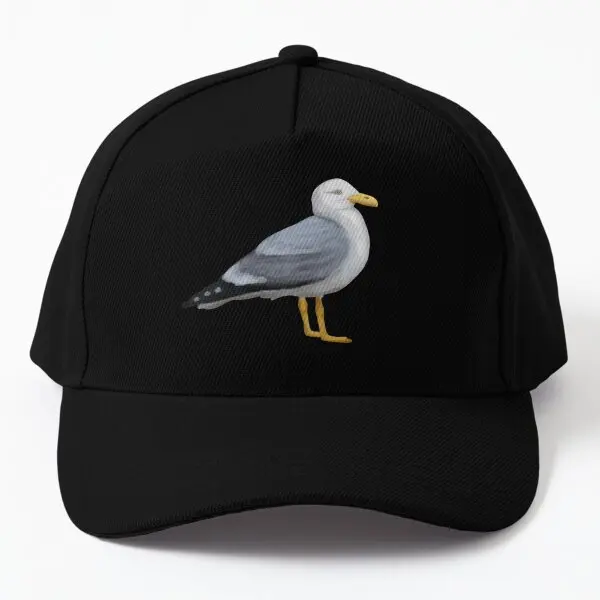 

Seagull Baseball Cap Hat Sport Black Bonnet Snapback Outdoor Boys Casquette Fish Mens Printed Hip Hop Women Czapka Summer