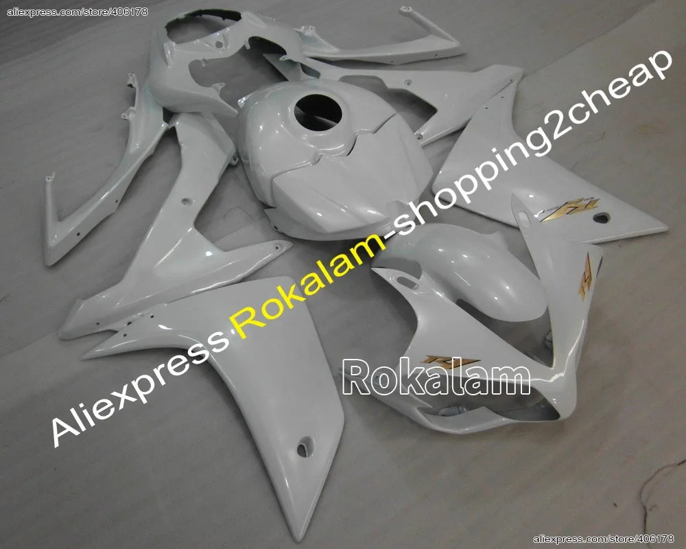 

Обтекатель Набор для Yamaha 2007 2008 YZF-R1 07 08 YZF R1 YZFR1000 белый Обтекатели Kit (литья под давлением)