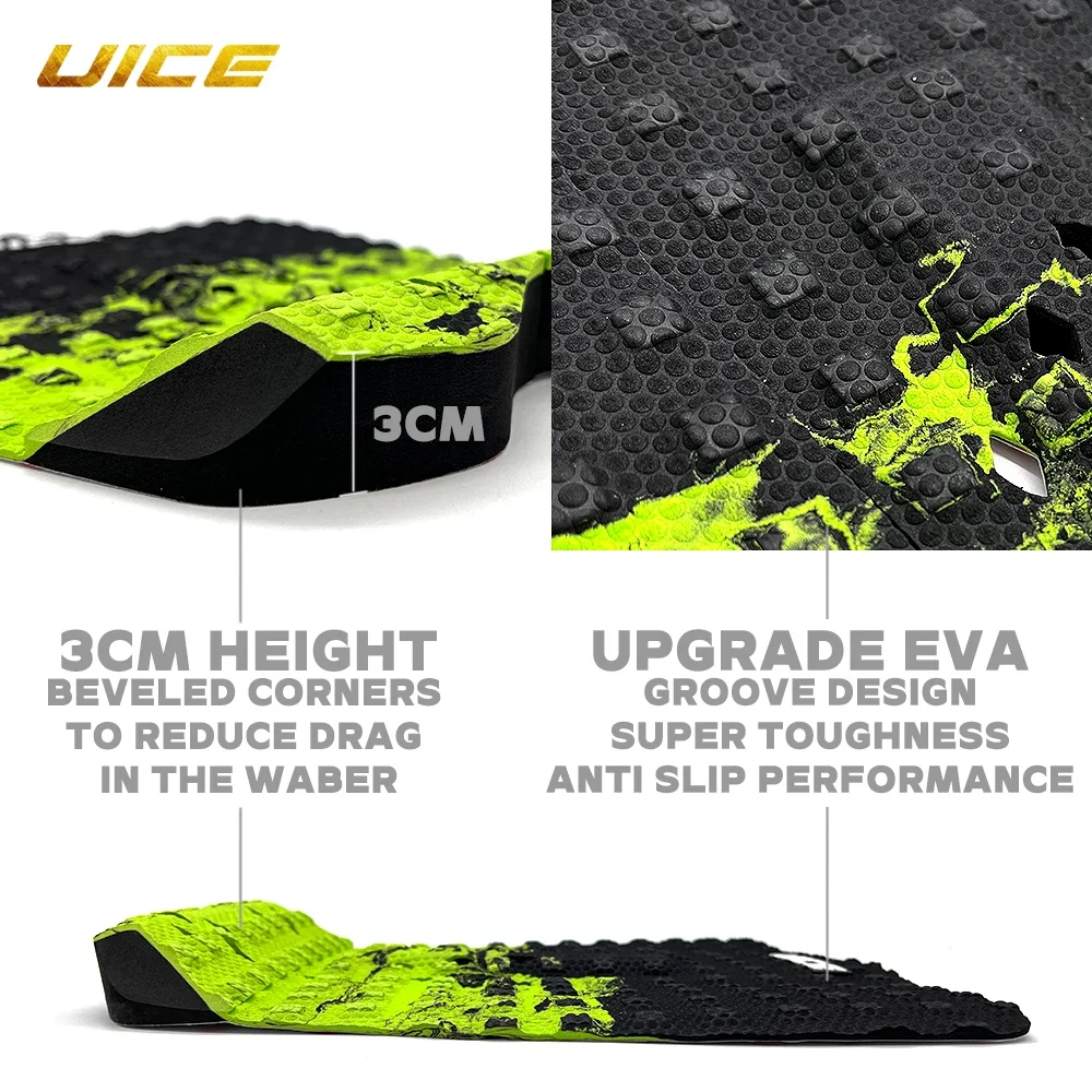 Тяговая накладка для доски серфинга с алмазными рифлями ультра легкая доска из