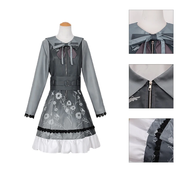 Фото Yoisaki Kanade Косплей Игра 25-ji Nightcord Музыкальная ассоциация Asahina Mafuyu Косплей Костюм Парик Сценическая униформа для девочек и женщин №4