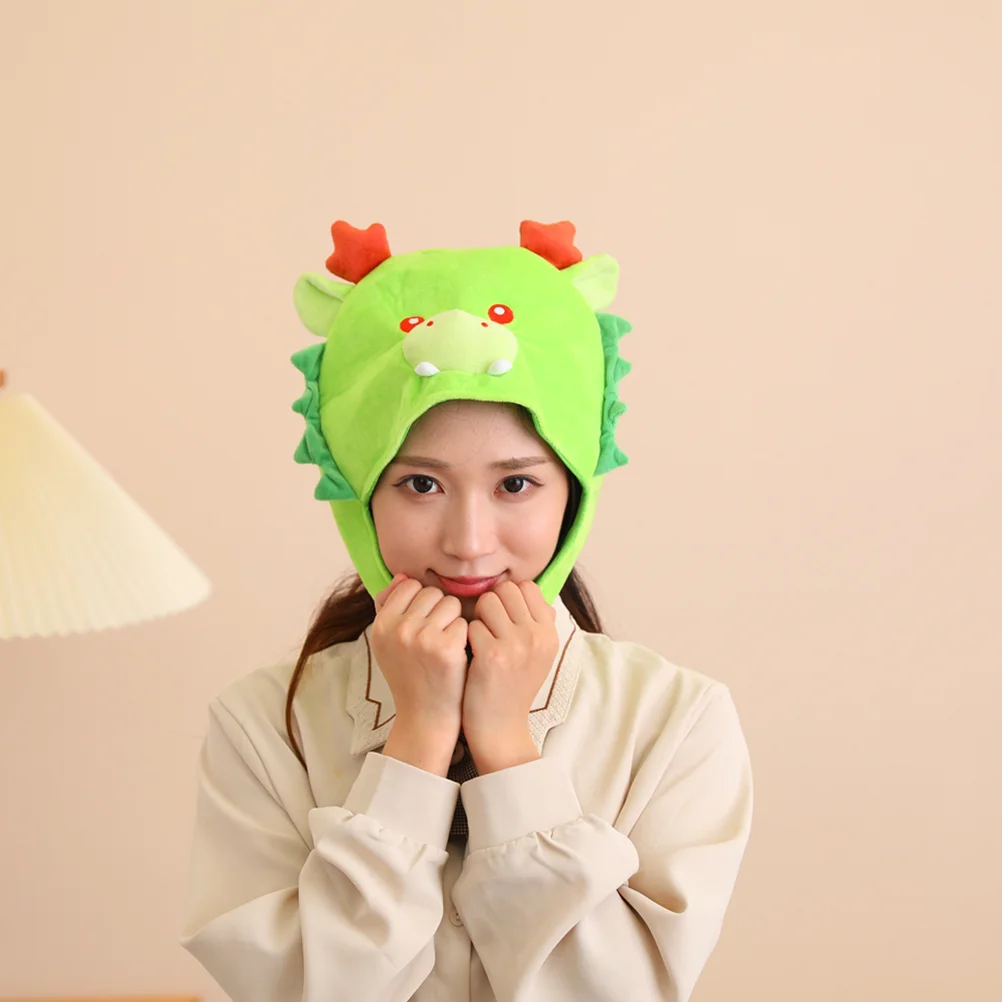 

Dragon Costume Hat Caps Cosplay Headwear Hats For Halloween Headgear Cartoon Adult Costumes