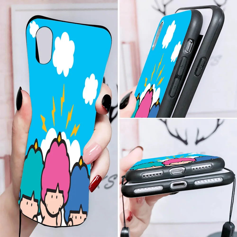 Чехол Patty and Jimmy Goropikadon для Realme 8 8I 9I C11 C20 C20A C21 C21Y C25Y C25S C25 C12 C30 C31 C33 Pro черный чехол