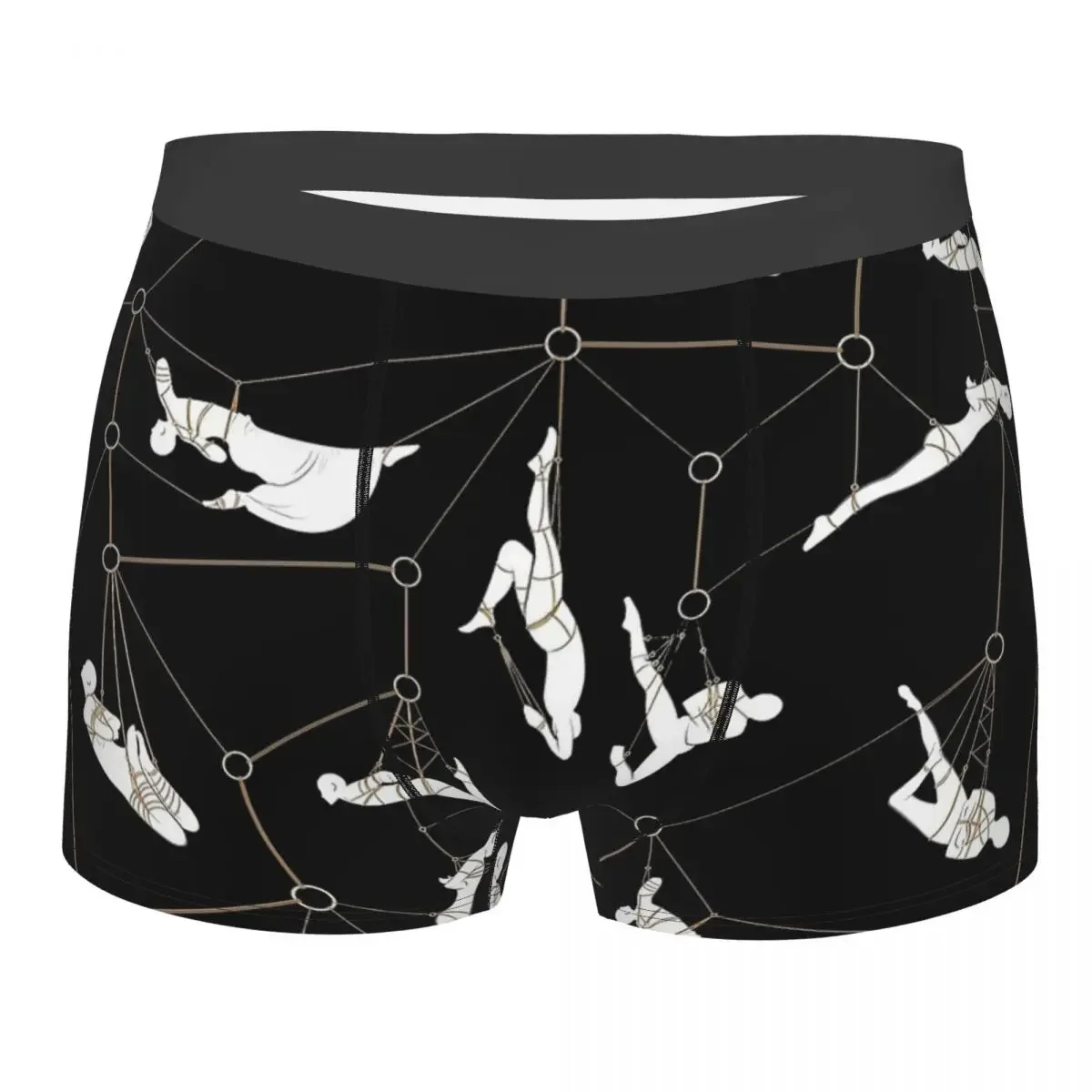 Трусы-боксеры мужские груди для БДСМ-фиксации