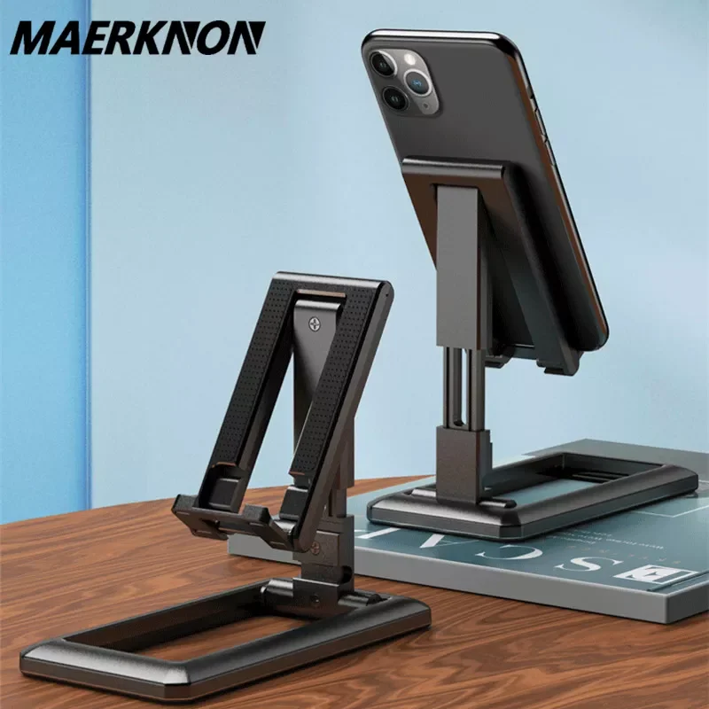 

Foldable Tablet Mobile Phone Desktop Holder Stand For iPhone Android Adjustable Desktop Tablet Holder For iPhone 13 12 Pro 11 XS